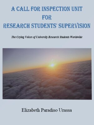 cover image of A Call for Inspection Unit for Research Students' Supervision
